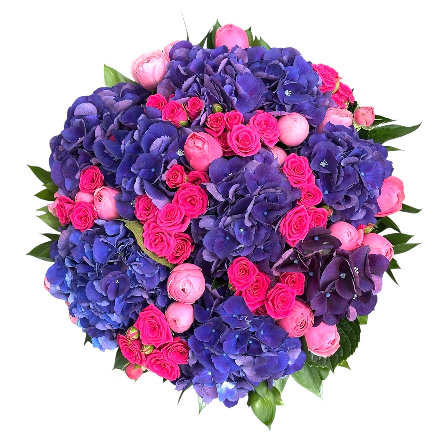 Hydrangea and Spray Roses Box