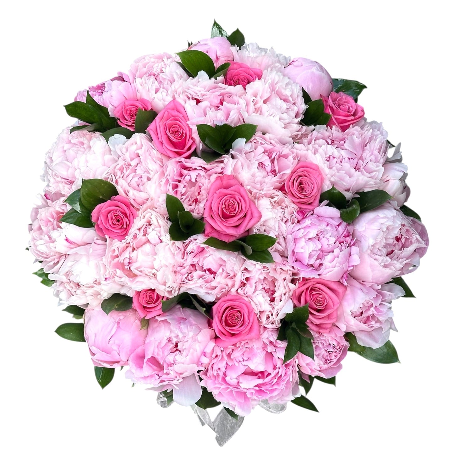 Luxury Pink Peonies & Roses Flower Box