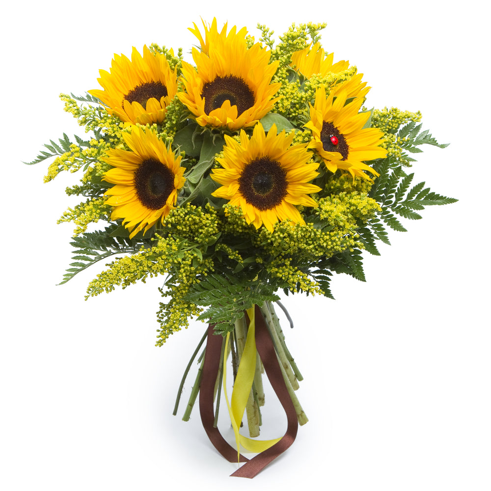 Sunflowers & Solidago Bouquet