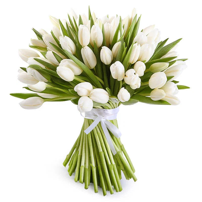 White Tulips Bouquet