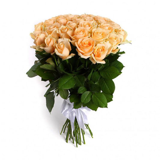 Peach Avalanche Roses Bouquet