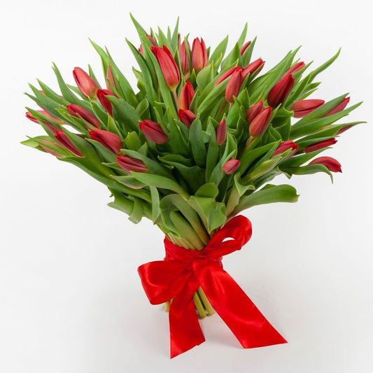 Red Tulips Bouquet