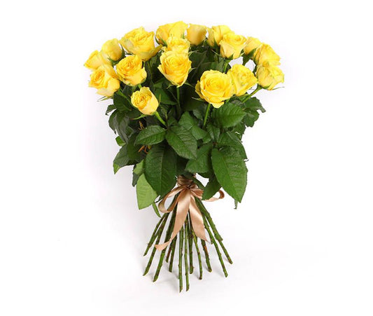 Yellow Kenya Roses Bouquet