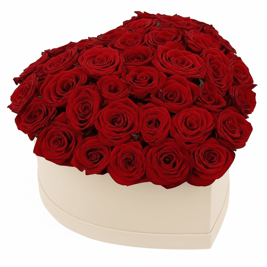 Classic Luxury Roses in a Box - Fresh Bouquet Co.