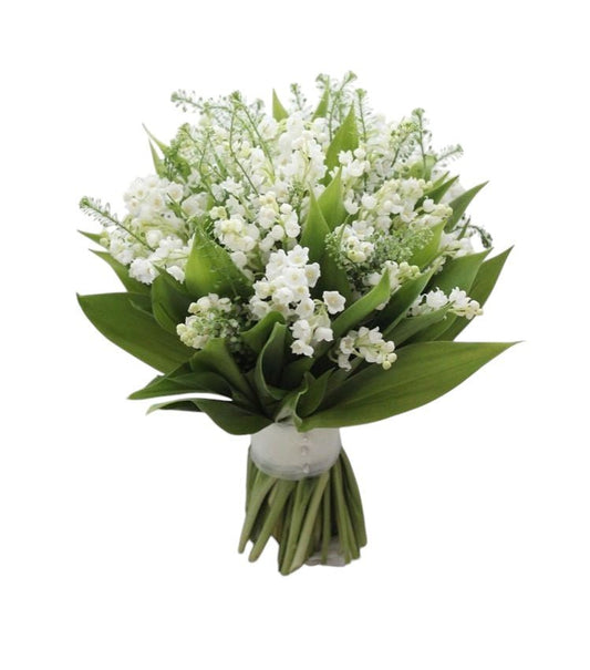 Lily of the Valley & Green Bell Bouquet - Fresh Bouquet Co.