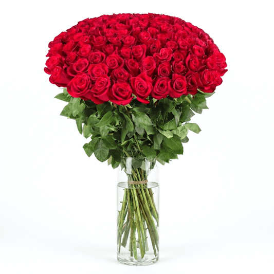 Luxury Naomi Red Roses - Fresh Bouquet Co.