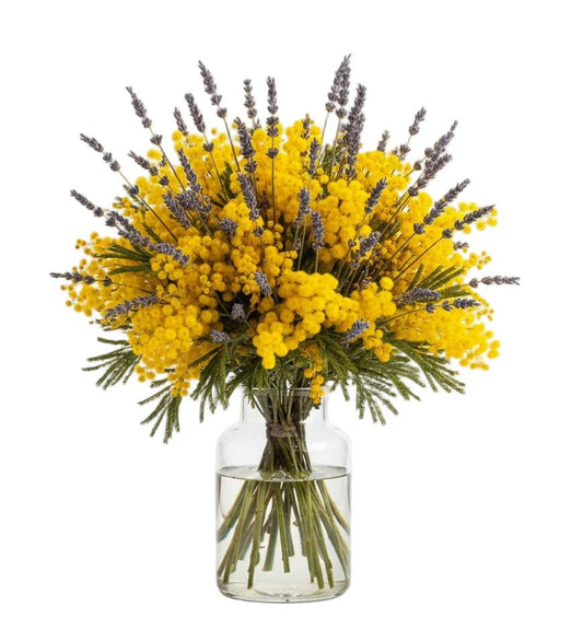 Mimosa & Lavender Bouquet - Fresh Bouquet Co.