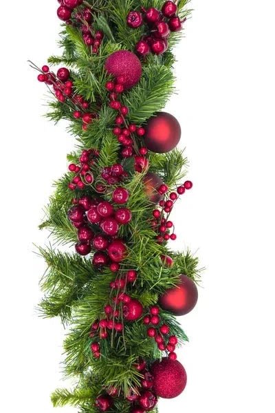 Natural Christmas Garland & Baubles - Fresh Bouquet Co.