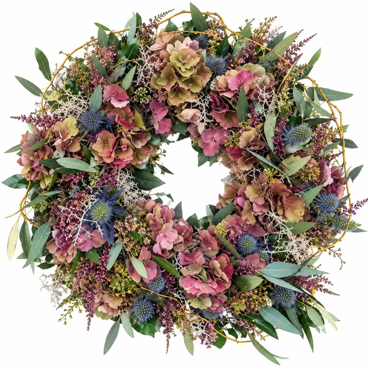 Natural Vintage Wreath - Fresh Bouquet Co.