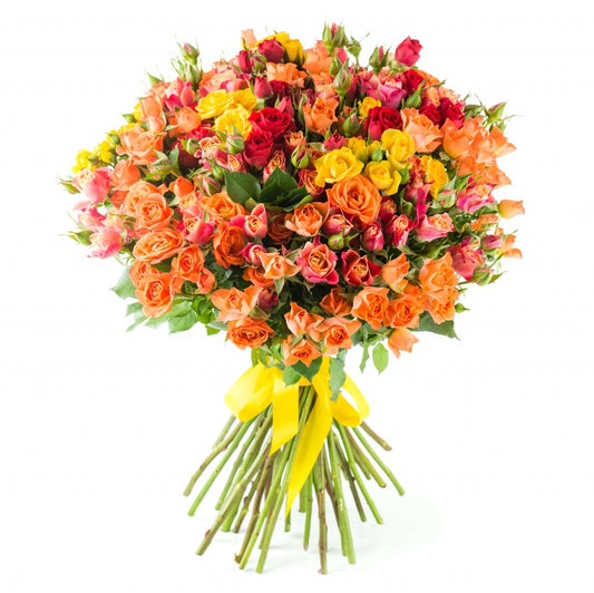 Sunny Spray Roses Bouquet