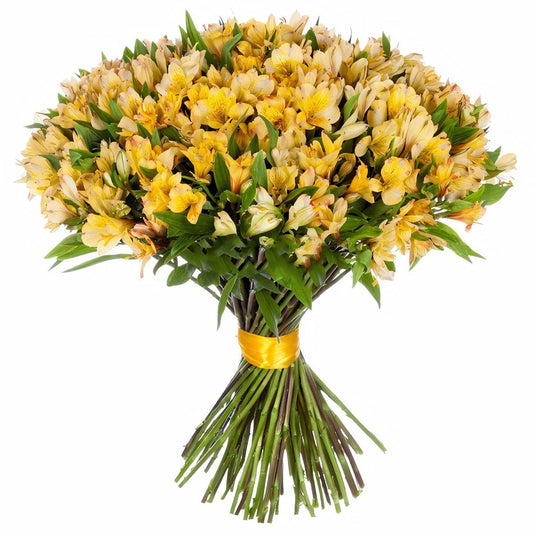 Yellow Alstroemeria Bouquet