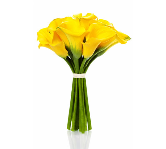 Yellow Calla Lily Bouquet